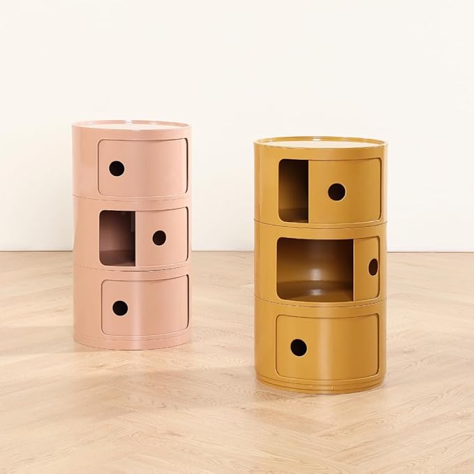COZYMATIC 3 Tier Round Nightstand - Image 4