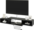IBUYKE 59" Floating TV Stand Wall Mounted by IBUYKE