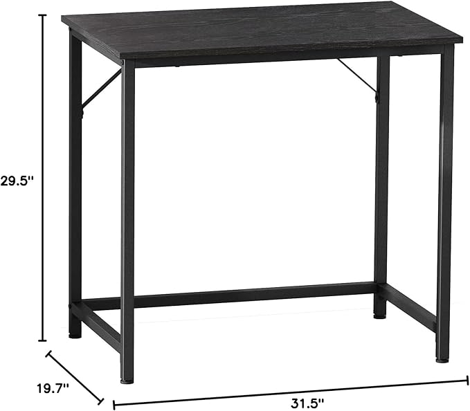 VASAGLE Computer Desk, Gaming Desk, Home Office Desk, - Image 9