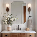 ANDY STAR Bathroom Vanity Mirror, 24x36 Inch Matte Black Mirror, Modern by ANDYSTAR