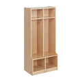 ECR4Kids 2-Section Coat Locker by ECR4Kids