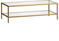 Henn&Hart 54" Wide Rectangular Coffee Table by HennHart
