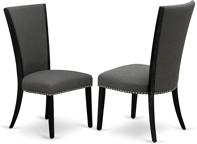 East West Furniture V676VE650-5 5 Piece Dining Set Includes a Rectangle Dining - Image 4