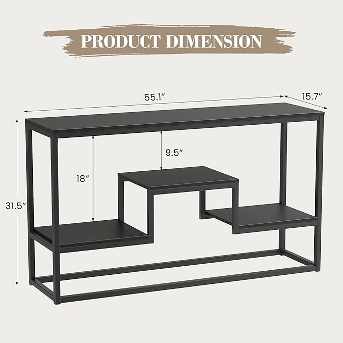 TV Stand for TVs up to 65 Inch, TV Console Table - Image 2