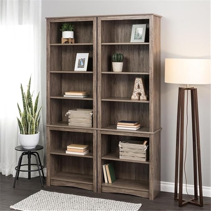 Prepac Sonoma Tall 6-Tier Bookcase 80"H - Image 6
