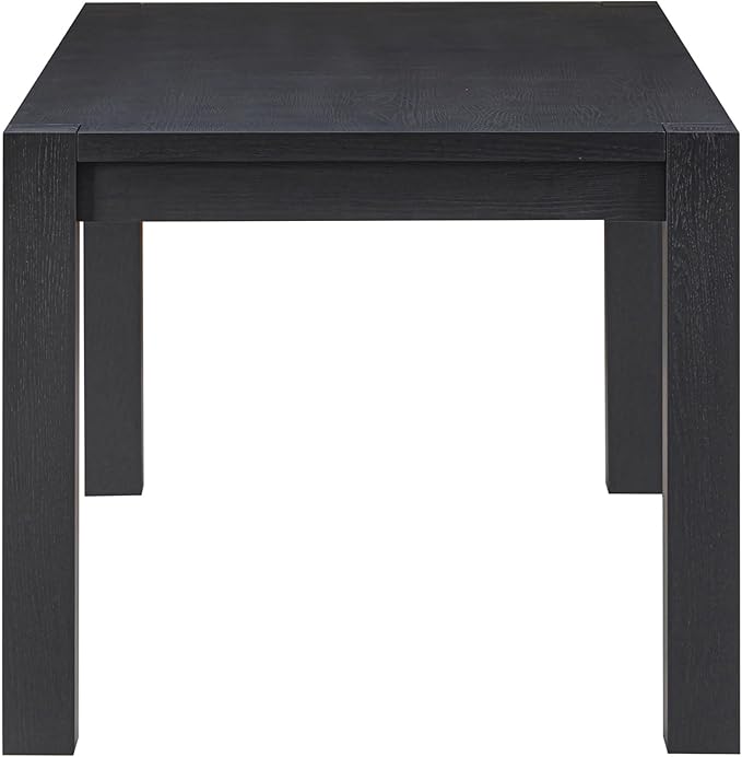 NTC Block 71 Inch Modern Farmhouse Dining Table, Rectangular Dinner Table - Image 4