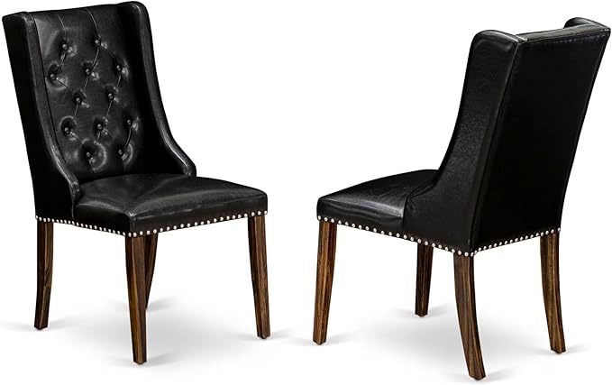 East West Furniture V727FO749-5 5 Piece Dining Set Includes a Rectangle Dining - Image 4