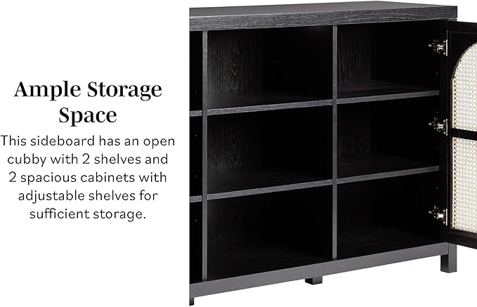 Walker Edison Sasha 2-Door Sideboard Buffet - Image 13