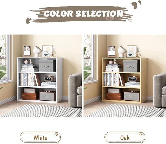 Basic Open Shelf Bookcase - Image 4