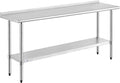 ROCKPOINT Stainless Steel Table by ROCKPOINT