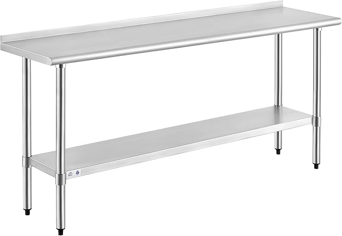 ROCKPOINT Stainless Steel Table by ROCKPOINT