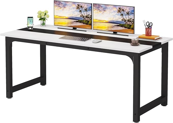LITTLE TREE 70.8 Inch X-Large Executive Computer Office Desk by LITTLETREE