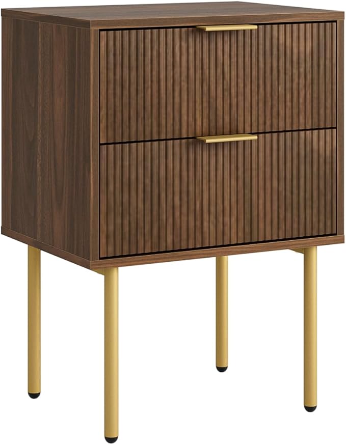 Masupu Night Stand, Mid-Century Modern Bedside Table - Image 9
