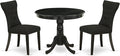 East West Furniture ANGA3-ABK-24 3 Piece Dinette Set by EastWestFurniture