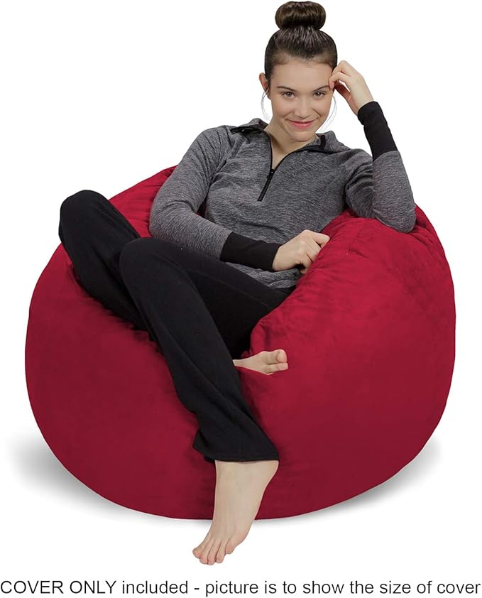 Sofa Sack Bean Bag Chair Cover Only, - Image 2