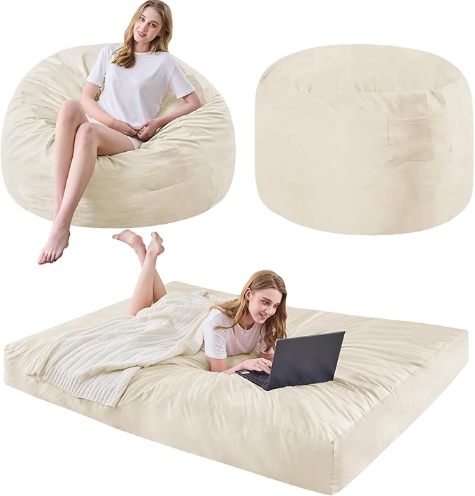 Bean Bag Chairs for Adults by ILPEOD