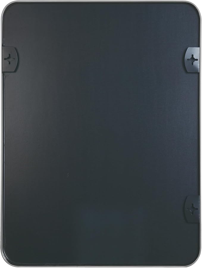 Bathroom Mirror 30x40 inch, Modern Round Corner Bathroom Vanity Mirror - Image 6
