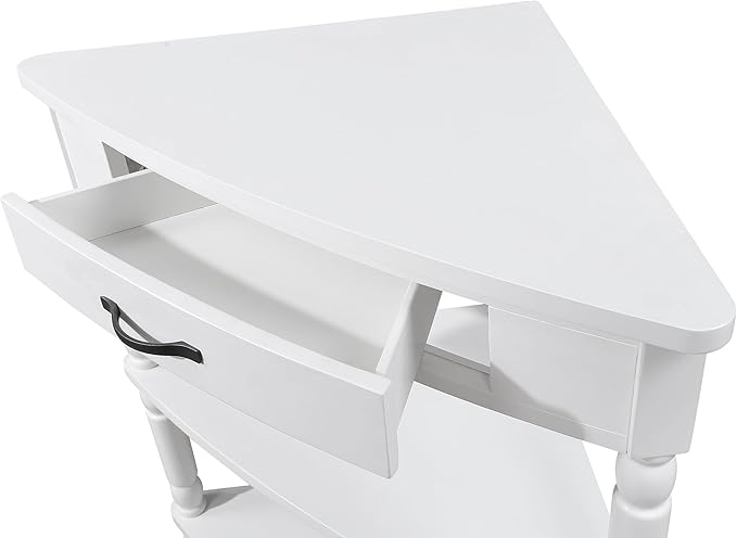 GDFStudio Trmxmbi 3 Tier Corner Console Table - Image 7