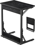 Tatub Folding TV Tray Table, Small Sofa-Side Laptop Desk by Tatub