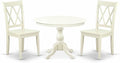 East West Furniture HBCL3-LWH-W 3 Piece Dinette Set by EastWestFurniture