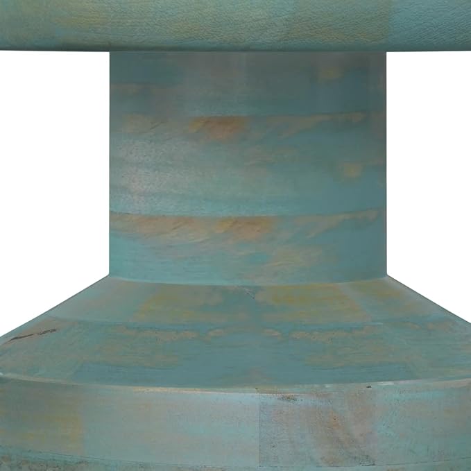 SIMPLIHOME Haynes 16-inch Wide Solid Mango End Table in Teal Wash, Handcrafted - Image 10