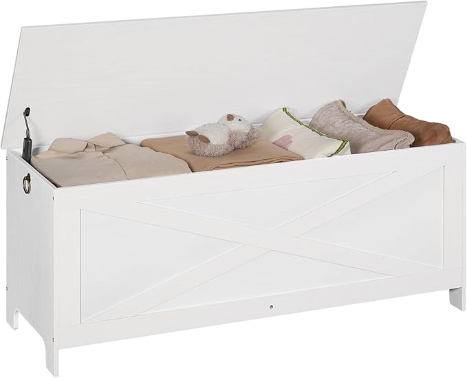 47.2" Toy Chest, Sturdy Entryway Storage Chest - Image 9