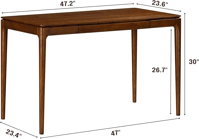 NTC Mingle Modern Wooden Rectangle Desk Table - Image 2
