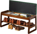 latifolia Solid Wood Bench, Entryway Shoe Bench by Latifolia