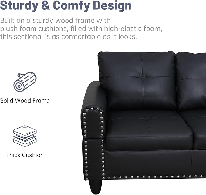 L Shaped Modular Sectional Sofa - Image 3