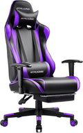 GTRACING Gaming Chair with Footrest, Ergonomic Computer Game Desk Chair by GtracingDirect