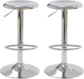 CAROLMADE Bar Stools Set of 2, Adjustable Metal Bar stools Swivel Counter by CAROLMADE