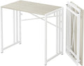 35 inch Small Folding Desk, Writing Gaming Computer Camping Desk by Lutown-TeenHome