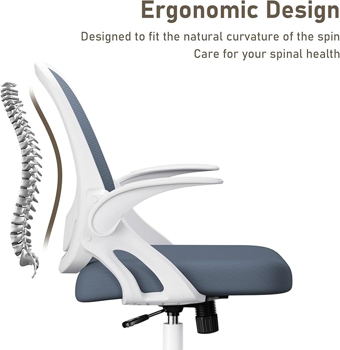 Home Office Chair Work Desk Chair Comfort Ergonomic Swivel Computer Chair - Image 8
