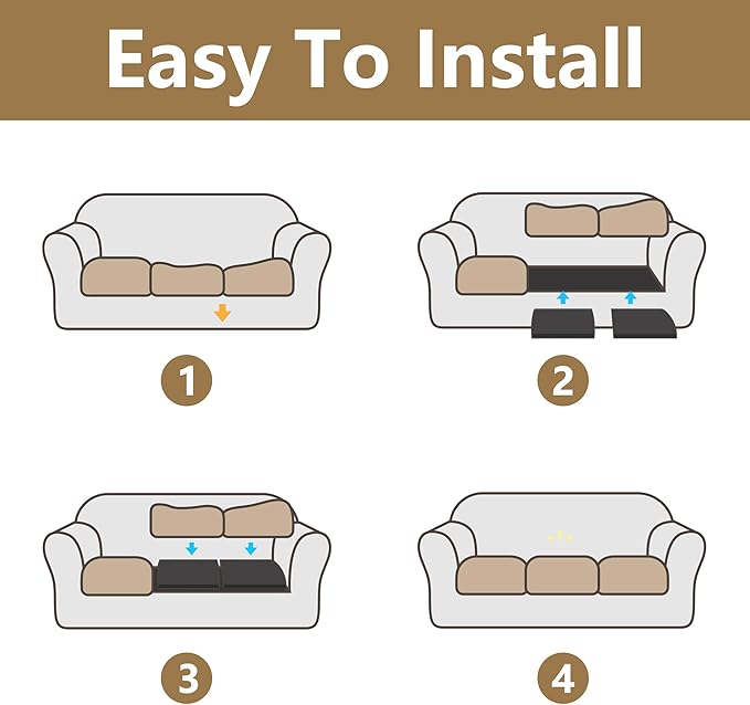 moonoom 22"x22" Couch Cushion Support, Curved High Density Foam Replacement - Image 7