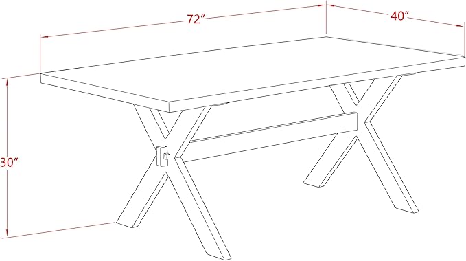 East West Furniture X027VE215-6 6 Piece Dinette Set Contains a Rectangle Dining - Image 17