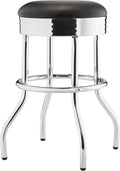 TRINITY Heavy Duty 25-Inch Backless Swivel Bar Stool by TRINITY