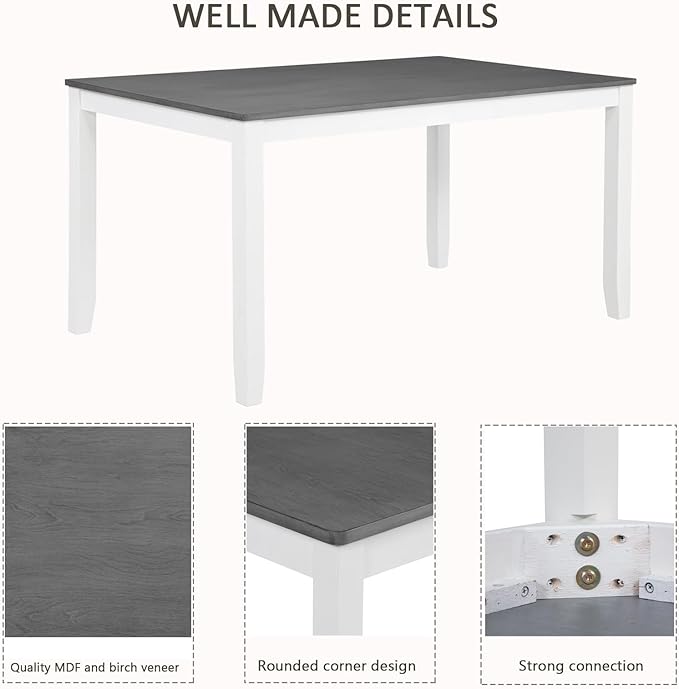 Ball & Cast 6 Piece Dining Table Set - Image 5