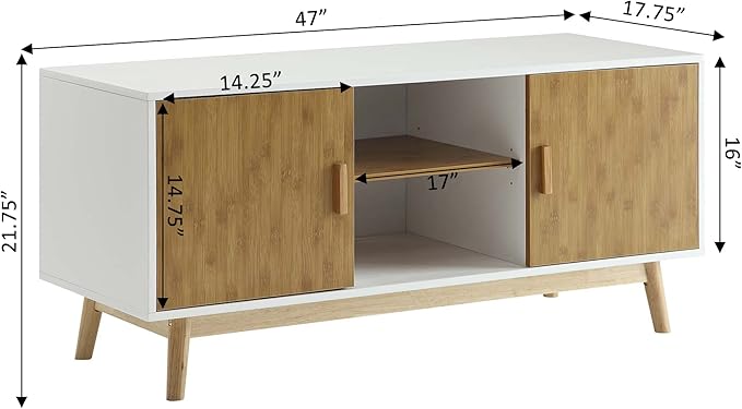 Convenience Concepts Oslo TV Stand - Image 3