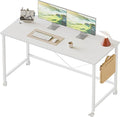 Rolling Computer Desk with Wheels, Gaming Desk by MERICONIA