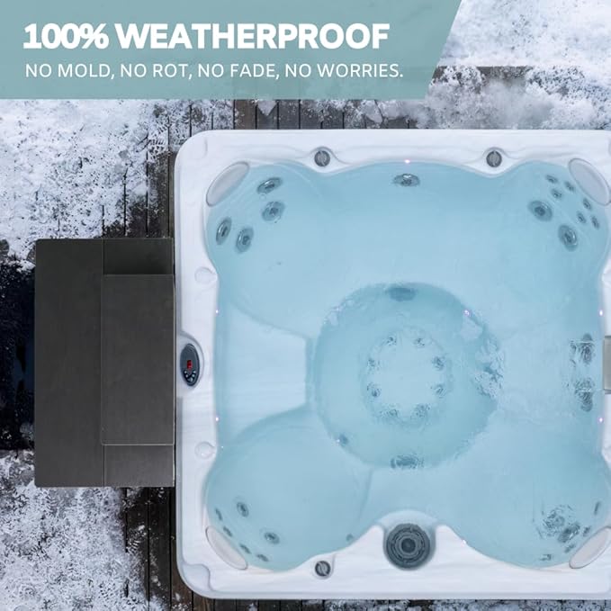 Heavy Duty Hot Tub Steps with Storage - Image 5