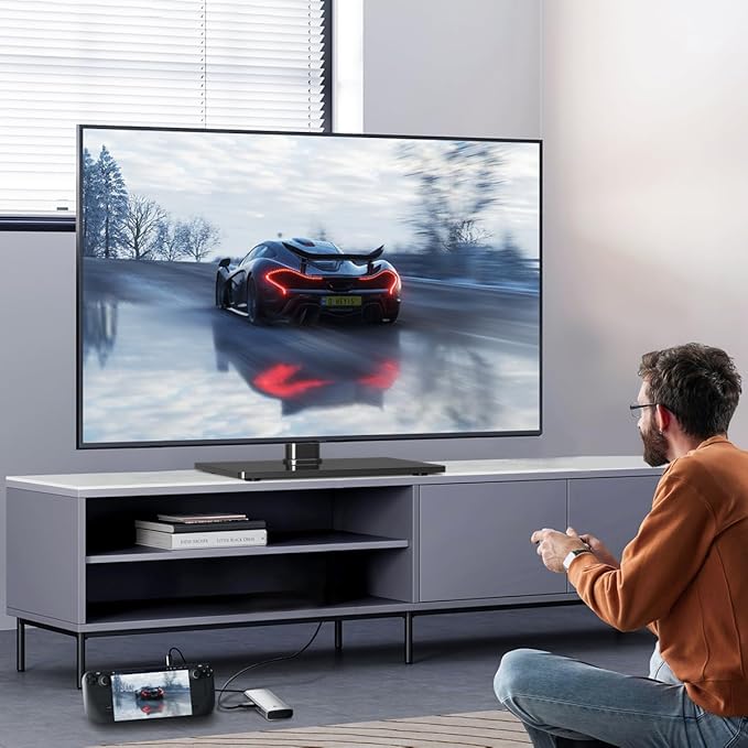 Suptek Reinforced Universal TV Stand - Image 2