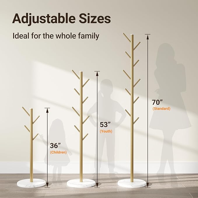 ELYKEN Coat Rack Freestanding - Image 3