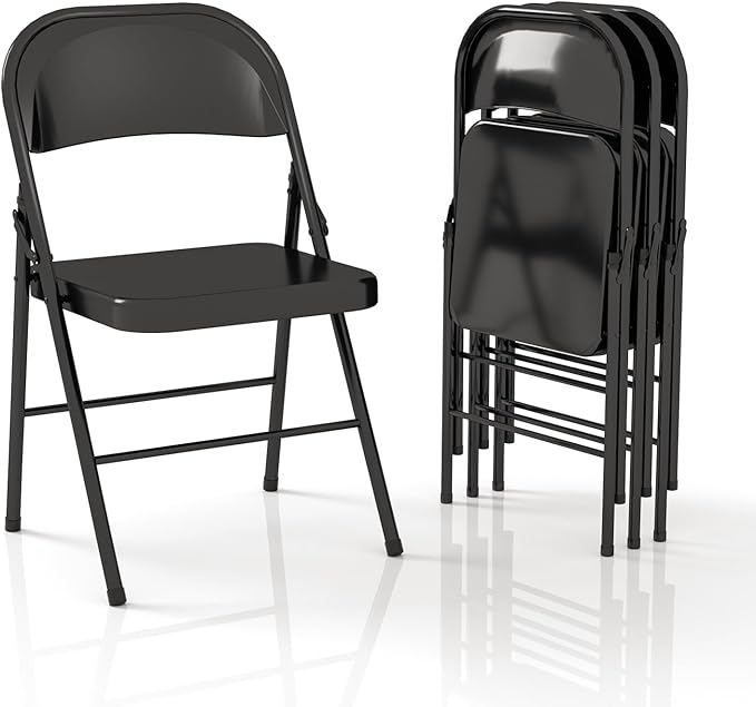Metal Folding Chairs Steel Frame by VOLIX
