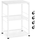 OYEAL End Table, Small Side Table Living Room, Printer Stand Sofa Table by OYEAL