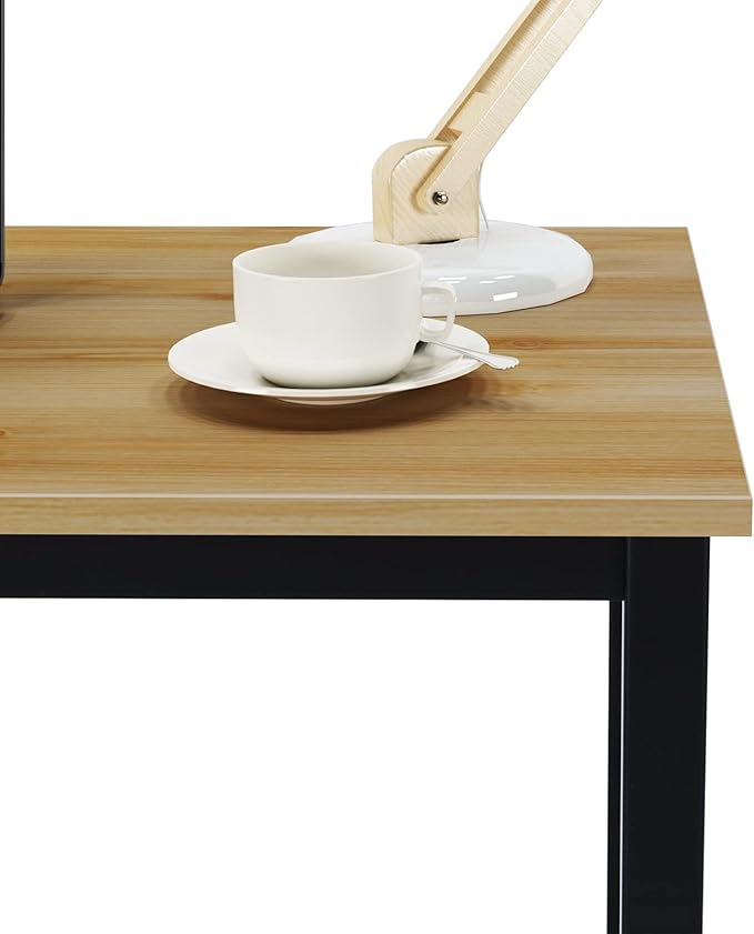 DlandHome 47 inch Computer Desk Home Office Table Writing Desk Study Table - Image 9