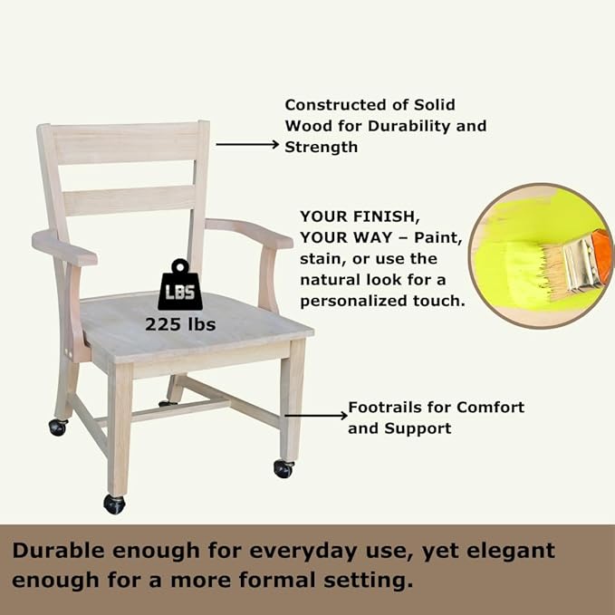IC International Concepts Dining Chair - Image 5