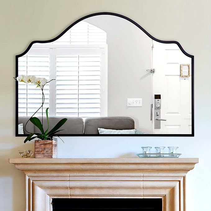 Chende Large Black Mirror, Modern Decorative Wall Mirror by ChendeMirror