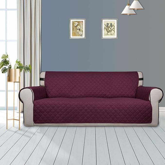 PureFit Reversible Sofa Couch Cover Water Resistant Couch Covers - Image 2