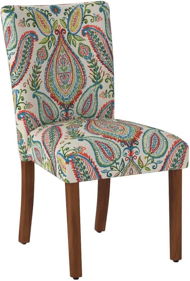 HomePop Parsons Classic Upholstered Accent Dining Chair, Colorful Paisley - Image 5
