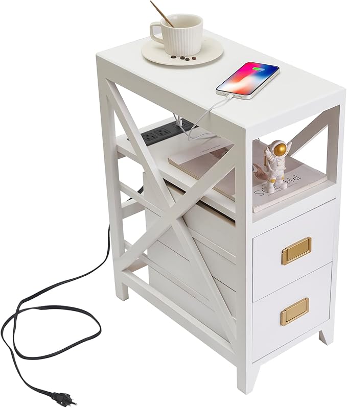 Fully Assembled Narrow Side Table by DecorateYourHome
